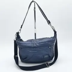 【ANA限定品】　PORTER 2way ショルダーバッグ　ナイロン　濃青系