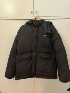 WTWブラックダウンジャケット フード付き(中古）