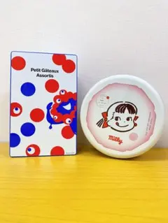 大阪万博限定 ミャクミャク・ミルキーお菓子缶 （空缶）セット