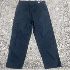 【32x32】GAP ダック地 バギー カーペンターパンツ ネイビー