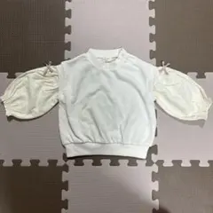 バルーンスリーブ ホワイト トップス