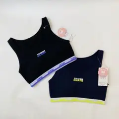 JENNI ジェニィハーフトップ ジュニアブラ　スポーツブラ　150 速乾