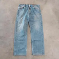 リーバイス501 Levis W33 青 ヒゲ 古着 00s Y2K 21876 - メルカリ