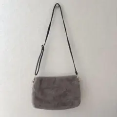 ファー ショルダーバッグ