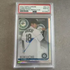 PSA10 菊池雄星2025 Topps Chrome マリナーズ