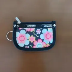 LeSportsac フラワー柄 コインケース