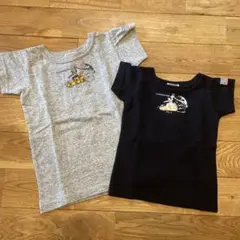 新品未使用　エフオーキッズ　半袖Tシャツ　お揃いコーデ　80cm 110cm