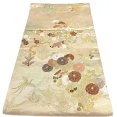 P1202 ●高級 正絹 六通 袋帯