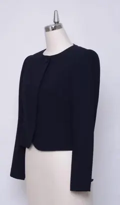 【未使用に近い】 ヌーヴコンフィニ　お受験スーツジャケット 濃紺　7号