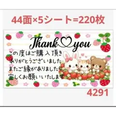 4291 サンキューシール