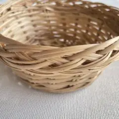竹籠 菓子入れ バスケット　小物入れ