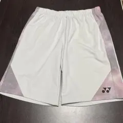 YONEX ハーフパンツ ホワイト グラデーション（新品）