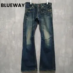 【美品】W30　大戦モデル　ブルーウェイ　BLUE WAY　岡山製　セルヴィッジ 2025年最新】BLUE WAY デニム・ジーンズの人気アイテム - メルカリ