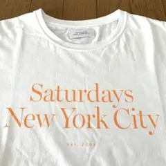 Saturdays New York City ホワイト ロンT Mサイズのサムネイル