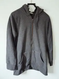 ジーユー GU メンズ 裏ボア フルジップパーカー XL