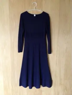 NOLLEY’S ニットワンピース 長袖 フレア