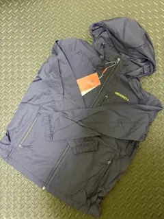 【新品】MERRELL メレル ナイロンジャケット ユニセックス L ネイビー