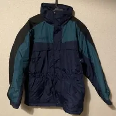 Columbia ナイロンジャケット160サイズ ネイビー/グリーン