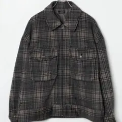 LUCY ニットメルトン ZIPブルゾン WEGO