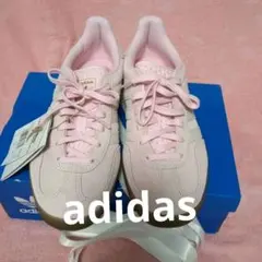 専用　新品タグ付きadidas GAZELLE INDOOR W ピンク