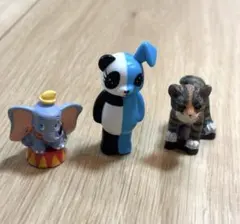 フィギュア　『ウサパン』　『猫』　『ダンボ』　ガチャ　おまけ