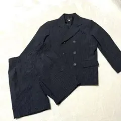 男児　120 キッズ ダブルブレスト スーツ パンツ　チェック