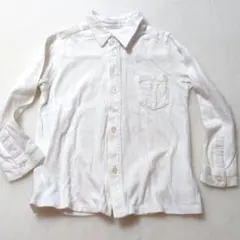 コムサデモード　白シャツ　１１０センチ
