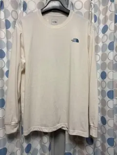 THE NORTH FACE ベージュ　長袖Tシャツ