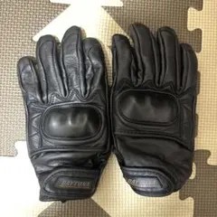 DAYTONA バイク用グローブ革　ブラック