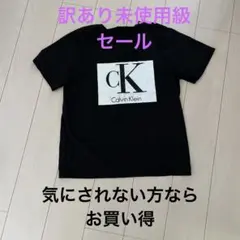 未使用 Calvinklein カルバンクライン 黒M Tシャツ 半袖レディースのサムネイル