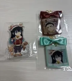 鬼滅の刃　クリスマス2025　アクリルスタンド　チャーム　時透無一郎　悲鳴嶼行冥