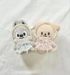 Stray Kids skzoo 10cm ぬい服 ヘッドドレス ワンピース