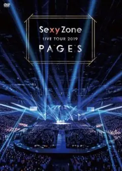 SexyZone LIVETOUR 2019 PAGES Blu-ray/DVD