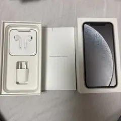 iPhone XR ホワイト空箱　付属品付き
