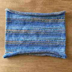 ネックウォーマー オパール毛糸