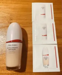 資生堂　エッセンス　スキングロウファンデーション250 プライマーサンプル付き