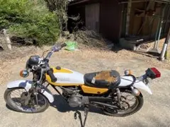 HONDAホンダトライアルバイクTLR250白オフロードレストアベース不動