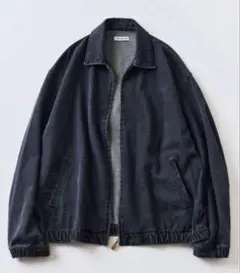 FREAK’S STORE ジップアップ デニムジャケット　　L ブラック