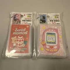 韓国ダイソー　ミニフォト用　硬質ケース　10枚入り2個