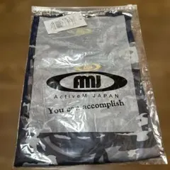 値引き不可　ActiveM カモ柄ネイビー　長袖アンダーシャツ　L