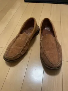 Russell Moccasin スエード モカシン ブラウン 8Eのサムネイル