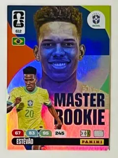 パニーニ ワールドカップ Estêvão Master Rookie キラカード