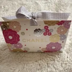 CHANEL 花紋樣 購物袋 約22cm x 16cm