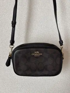 COACH ショルダーバッグ ダークブラウン