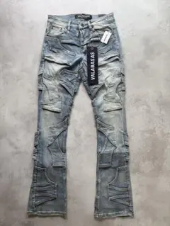 VALABASAS バラバサス フレアデニム drip us uk ストリート - メルカリ