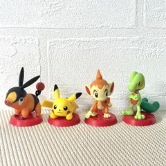 チョコエッグ ポケモン 旅立ちの3匹 ピカチュウ ヒコザル キモリ ポカブ