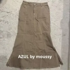 AZUL by moussy ジーンズ生地スカート