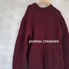 JOURNAL STANDARD バーガンディ セーターF