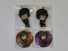 名探偵コナン 高木渉、佐藤美和子 アクリルキーホルダー、缶バッジ