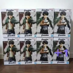 進撃の巨人 Grandista リヴァイ エレン 9体セット